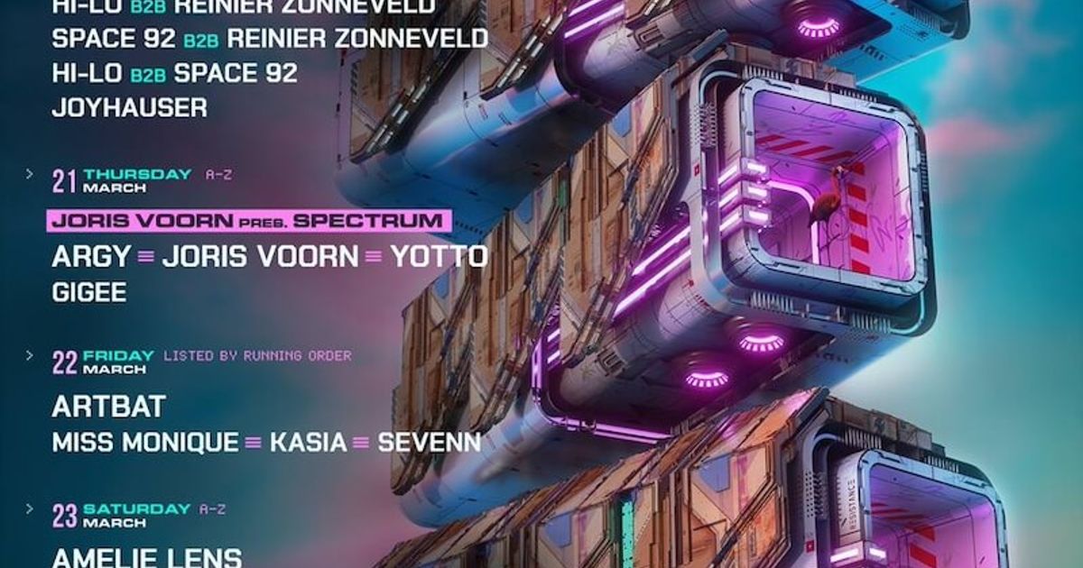RESISTANCE Miami Music Week: Eric Prydz, Joris Voorn, Amelie Lens